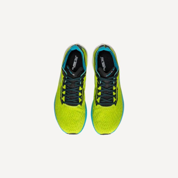 Кроссовки FLAME RS M (RU 45 EU 46 US 11.5 СМ 29; лайм/голубой/белый)